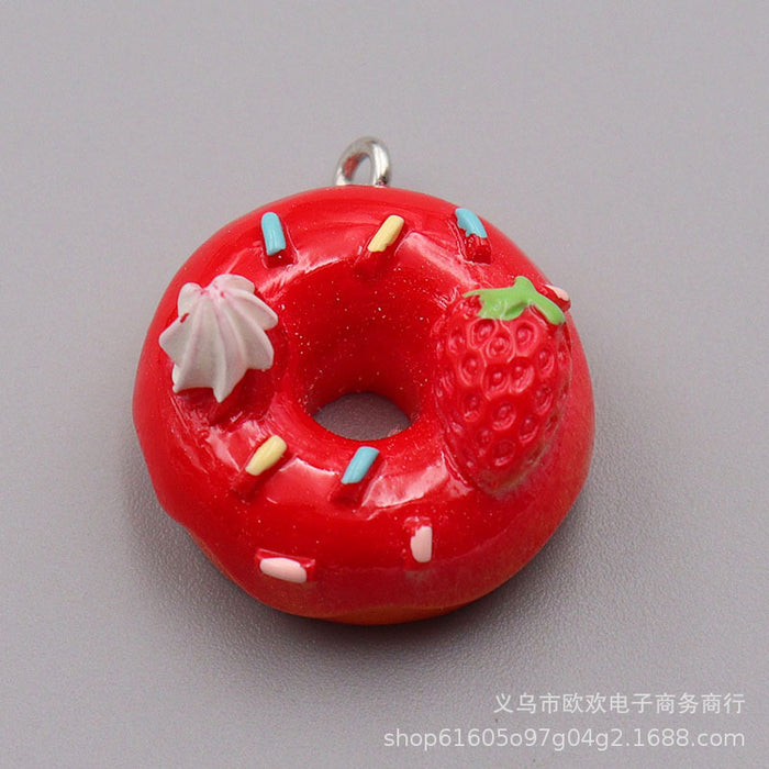 Wholesale keychain pendant accessories handmade DIY jewelry  JDC-KC-OHuan004