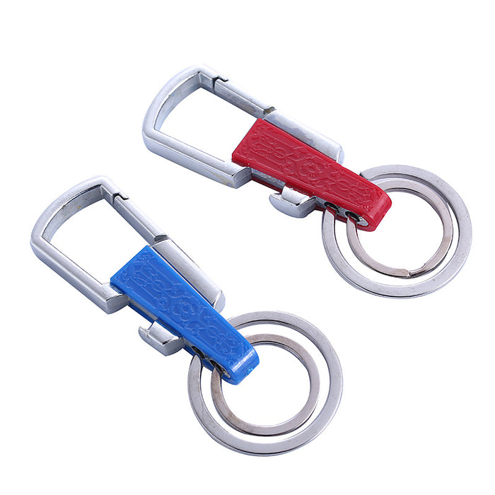Wholesale Keychains Multifunctional Metal Plastic Keyring JDC-KC-YuYue008
