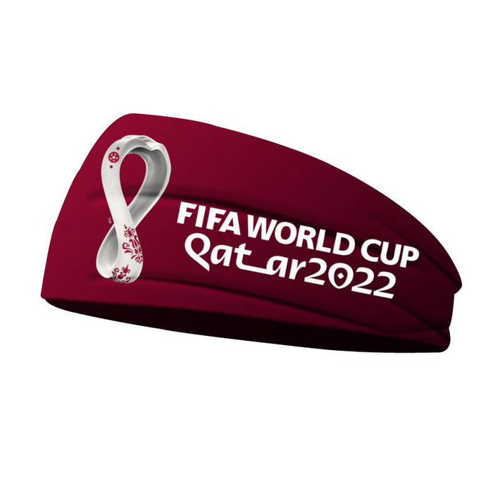 Wholesale Headband Polyester Spandex Sports Football World Cup 2022 JDC-HD-KuS002
