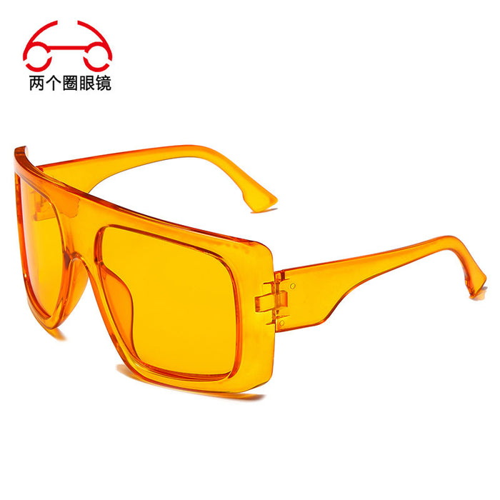 Wholesale PC Large Frame Gradient Sunglasses JDC-SG-LGQ001
