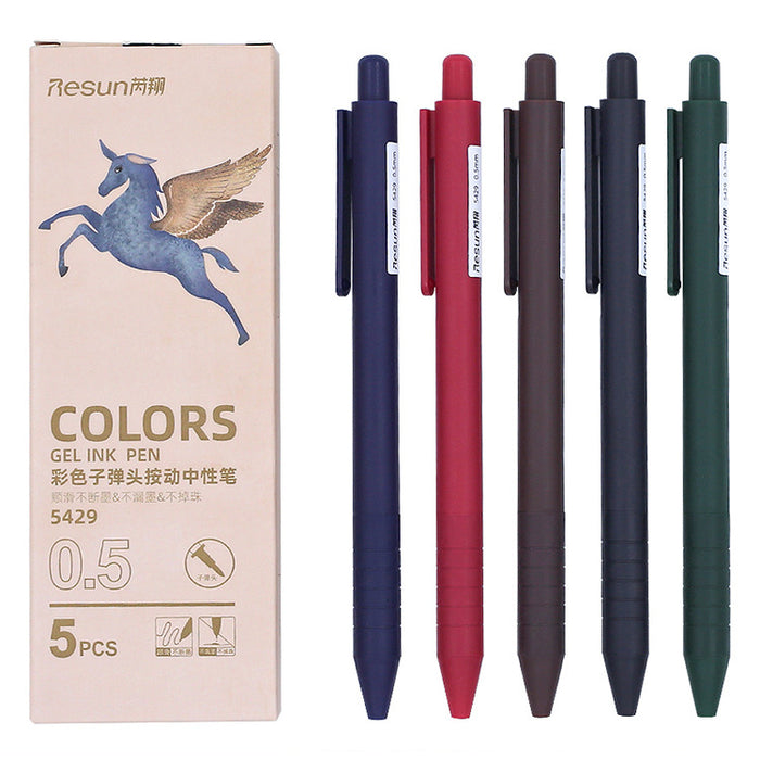 Wholesale Color Plastic Color Bullet Ballpoint Pen MOQ≥2 JDC-BP-Ruix004