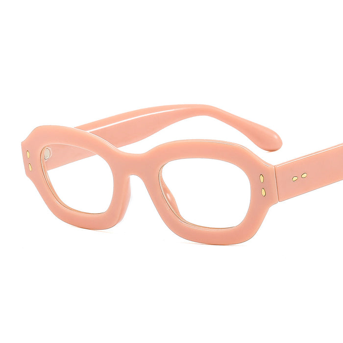 Wholesale Sunglasses PC Small Square Flat Glasses JDC-SG-OuT035