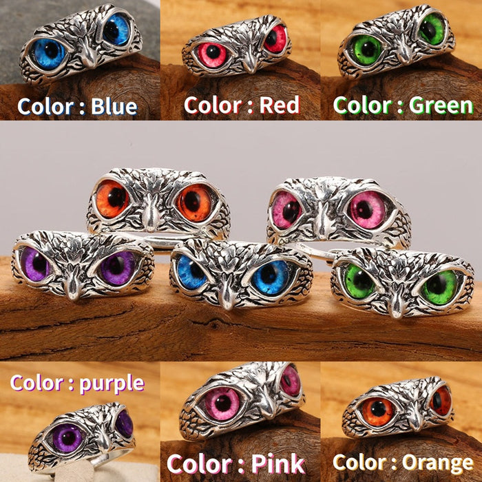 Jewelry WholesaleWholesale Alloy Vintage Owl Ring JDC-RS-KaiS001 Rings 凯萨 %variant_option1% %variant_option2% %variant_option3%  Factory Price JoyasDeChina Joyas De China