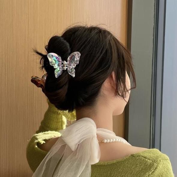 Merma de acrílico mayorista Princesa Butterfly Grab Clip Girl Moq≥2 JDC-HC-Fuyuan001