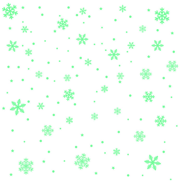 Wholesale Decorative Luminous Snowflake Christmas Decoration Electrostatic Fluorescent MOQ≥2 JDC-DCN-BOC004