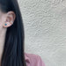 Jewelry WholesaleWholesale S925 silver needle color love bean stud earring set MOQ≥2 JDC-ES-CF001 Earrings 磁分 %variant_option1% %variant_option2% %variant_option3%  Factory Price JoyasDeChina Joyas De China