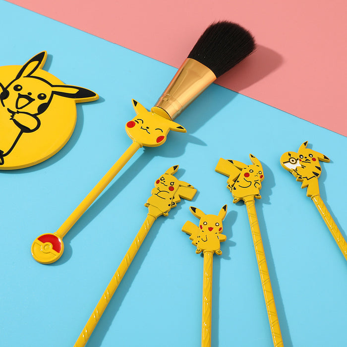 Ensemble d'outils de brosse de maquillage en gros 5 Pokémon JDC-MA-ZHUOJ001