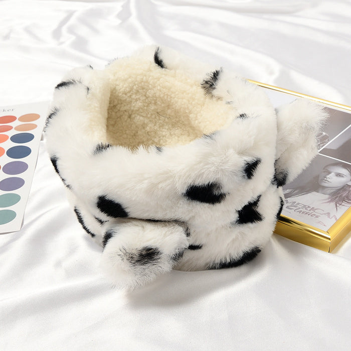 Wholesale Earmuff Plush Warm Fashion Leopard Cat Ears JDC-EF-YMan001