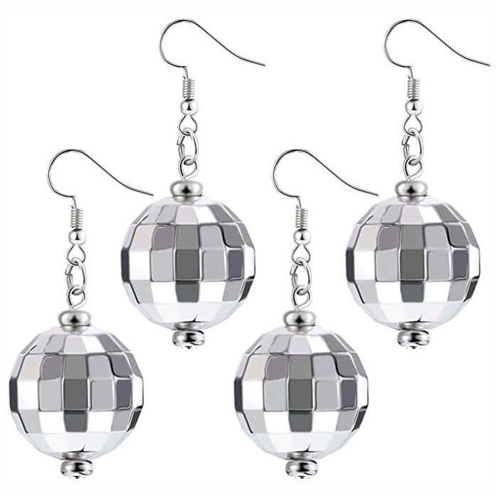 Wholesale Earrings Alloy Retro Disco Lantern Ball MOQ≥2 JDC-ES-FYa001