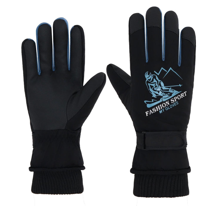 Wholesale Gloves PU Palm Anti-Slip Outdoor Warming Touch Screen JDC-GS-MYuan009