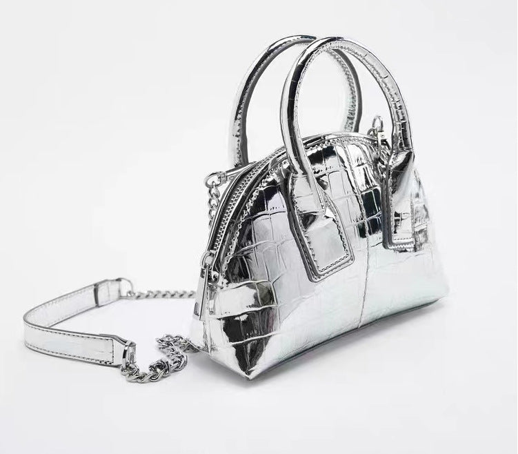 Wholesale Shoulder Bags PU Leather Crossbody Shiny Patent Leather Shell Bag JDC-SD-LXTX002