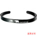 Jewelry WholesaleWholesale black stainless steel bear father's Day gift Bracelet MOQ≥2 JDC-BT-ganggu009 Bracelet 钢古 %variant_option1% %variant_option2% %variant_option3%  Factory Price JoyasDeChina Joyas De China