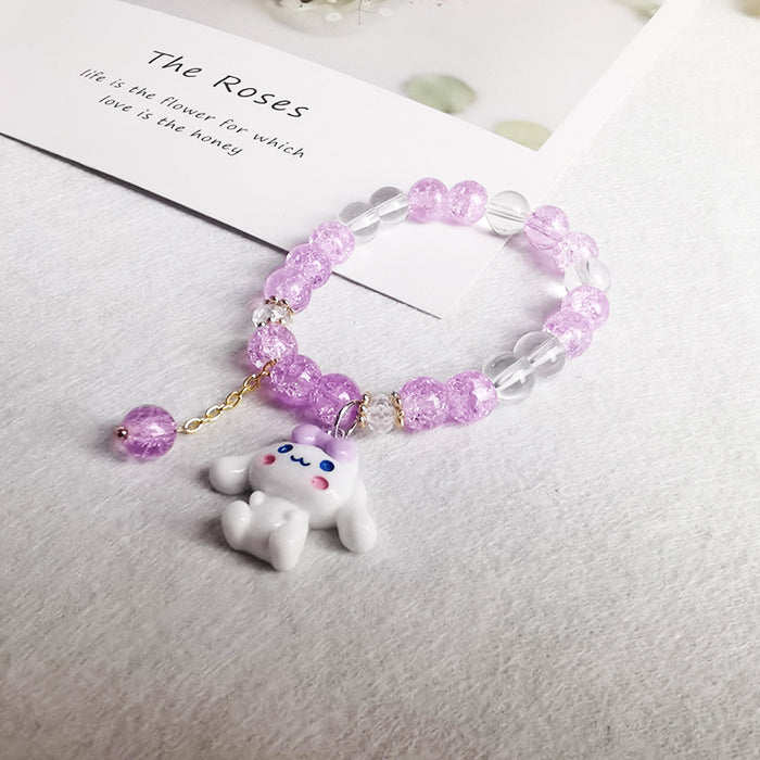Wholesale Children's Crystal Bracelet Small Fresh Cute Cartoon Animals JDC-BT-LiM003