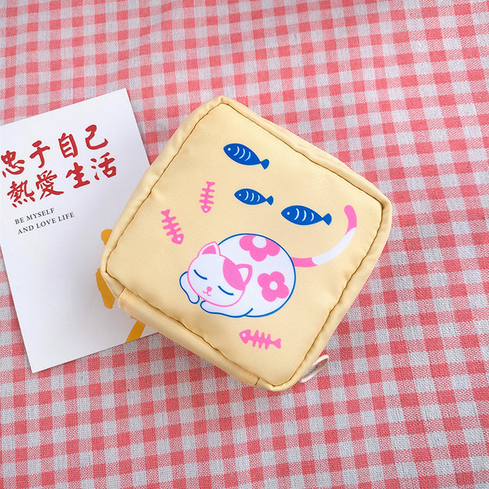 Wholesale storage bag aunt towel storage cartoon JDC-SB-mumiao001