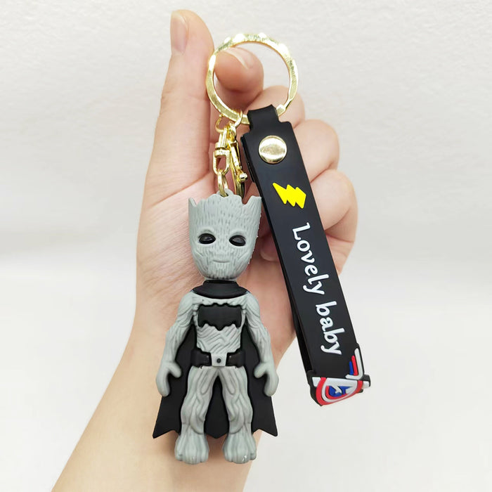 Wholesale Keychain Pendant Cartoon Epoxy Doll Car Ornament (M) MOQ≥5 JDC-KC-PinL006