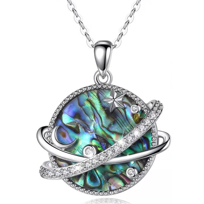 Wholesale Sun Moon Pendant necklace Fashion Starry Sky Series Jewelry MOQ≥2 JDC-NE-JYS019