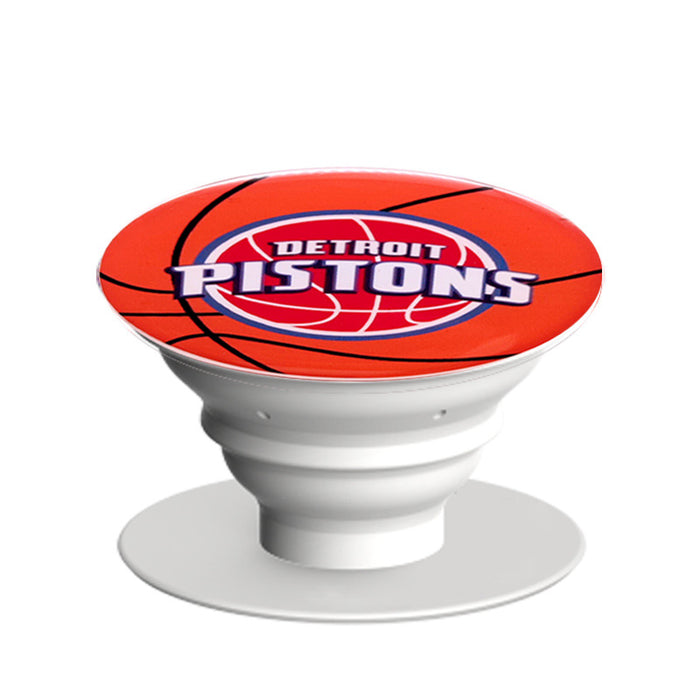 Logotipo de equipo de baloncesto TPU de empuñaduras al por mayor soporte telescópico móvil al azar (f) JDC-PS-GELV001