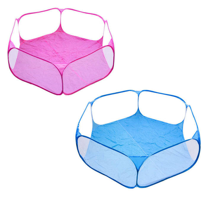 Wholesale Small Animal Outdoor Pens Hutches Polyester Cloth Pet Fence JDC-PD-AiLi001