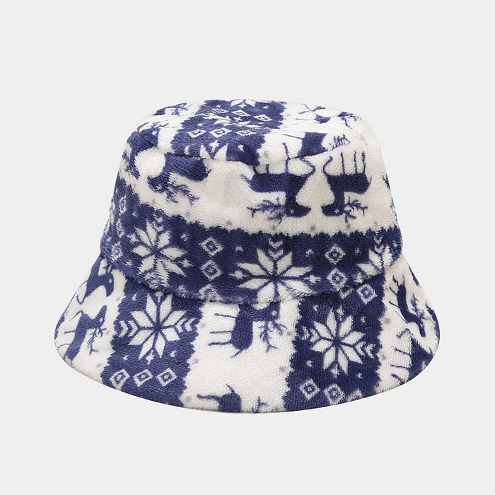 Wholesale Hat Polyester Fawn Pattern Shade Bucket Hat MOQ≥2 JDC-FH-LvYi033