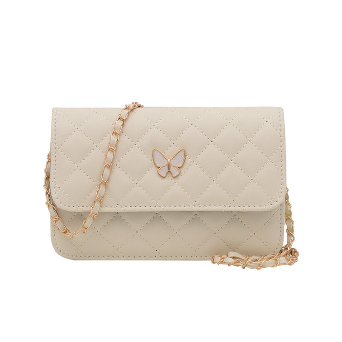 Jewelry WholesaleWholesale embroidered thread rhombus solid color shoulder bag  JDC-SD-Jianni002 Shoulder Bags 简尼 %variant_option1% %variant_option2% %variant_option3%  Factory Price JoyasDeChina Joyas De China