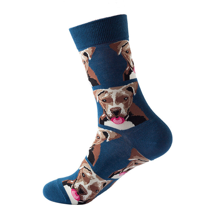 Wholesale Socks Cotton Creative Animal Socks MOQ≥5 JDC-SK-XinH017