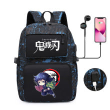 Wholesale Backpack Canvas Cute Love Pattern Large Capacity Computer Bag (F) JDC-BP-Chuangt001