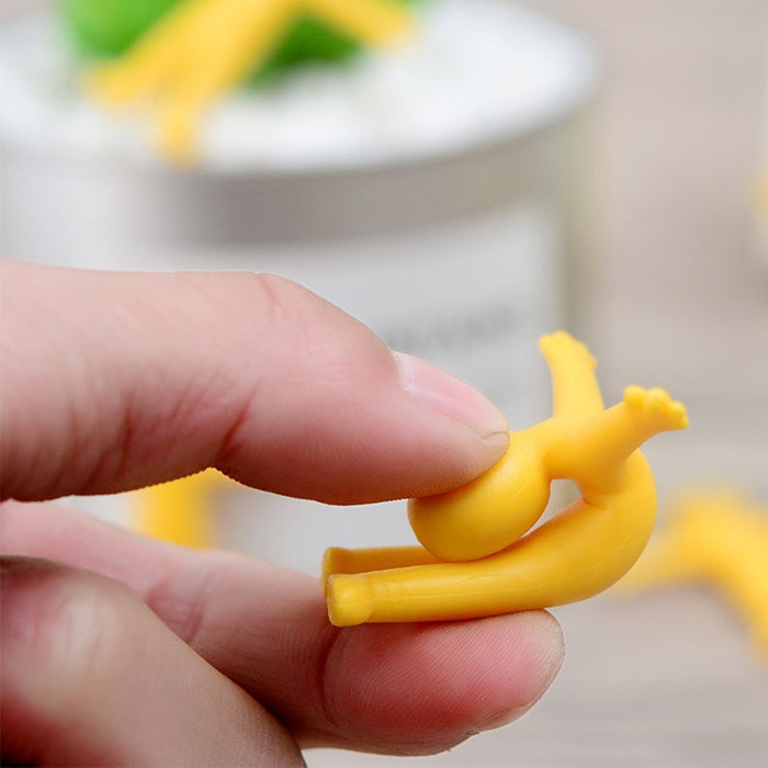 Toy de juguete al por mayor emoji Villano amarillo estirable TPR Ventilla de gel blando MOQ≥2 JDC-FT-Tys007