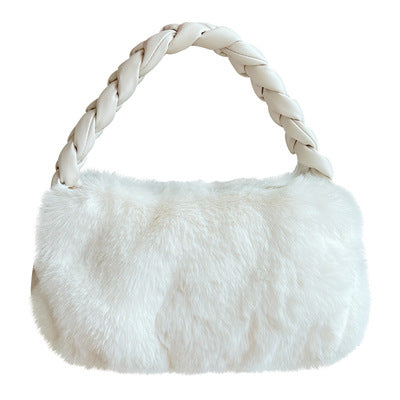 Wholesale Handbags Plush Autumn Winter Handheld JDC-HB-Musha001
