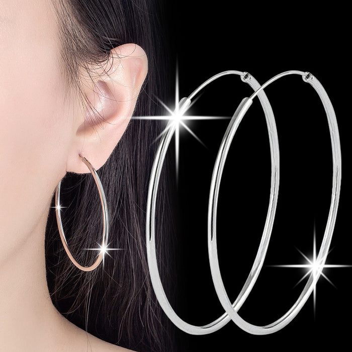 Wholesale Earrings Copper Exaggerated Oversized Body Rings JDC-ES-WeiH017