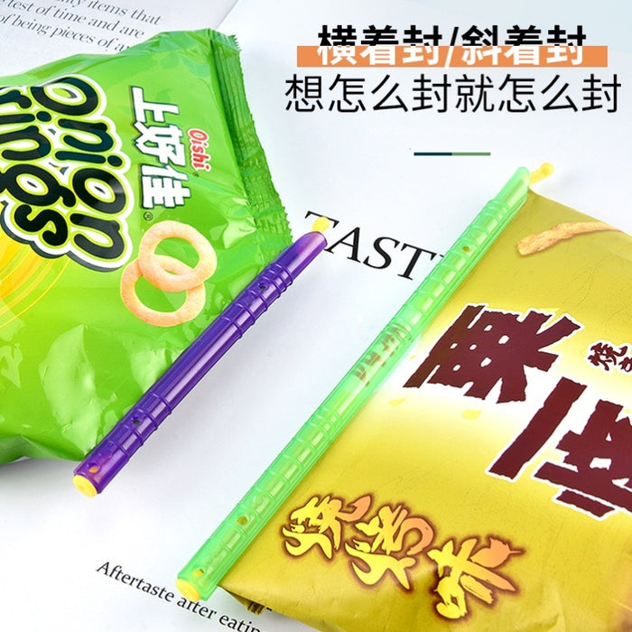 Wholesale Food Bag Sealing Clip Potato Chip Sealing Strip Food Grade PP JDC-FB-ShouH001
