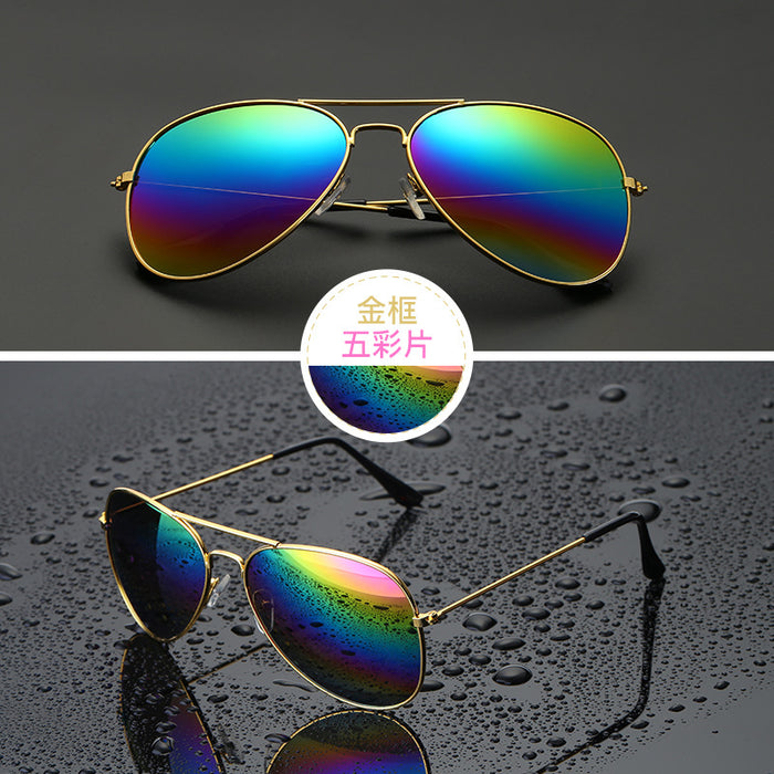 Película de color reflexivo al por mayor Gafas de sol polarizadas JDC-SG-RSM001