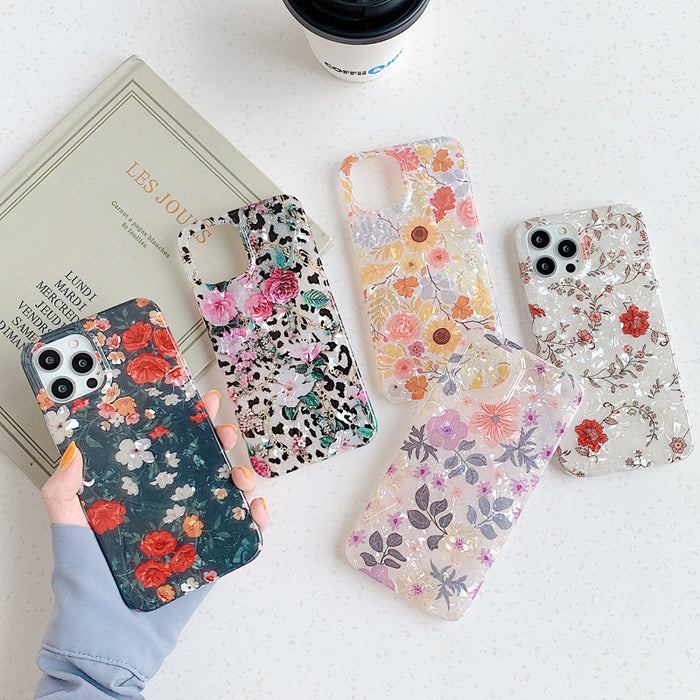 Wholesale Mobile Phone Shell Shell Pattern Small Floral JDC-PC-sc048