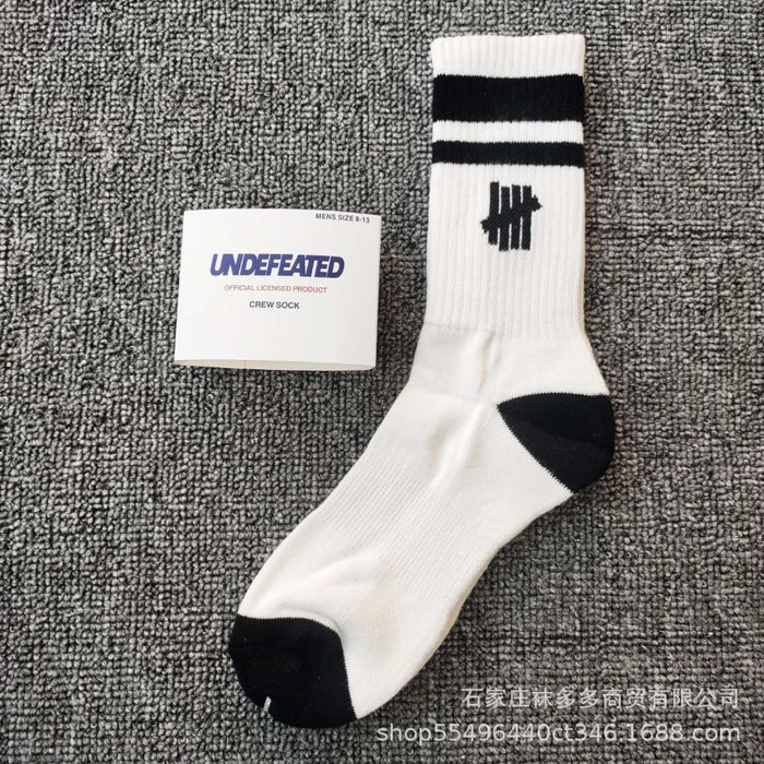 Wholesale Sock Cotton Mid Tube Sports Tide Brand (F) MOQ≥2 JDC-SK-WDD002
