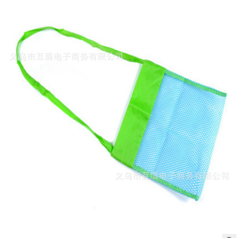 Wholesale Folding Beach Mesh Bag Washing Bag Kids Toys Large Storage Bag JDC-HB-Hudun001