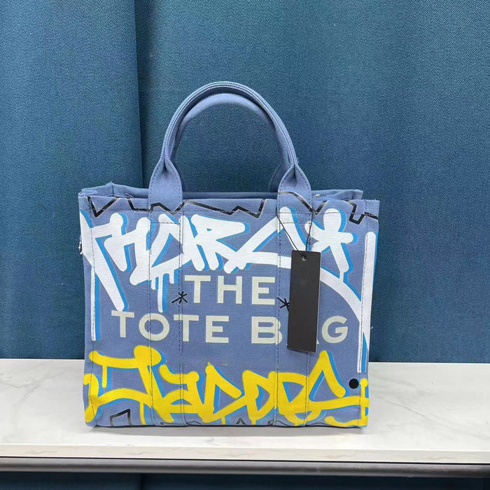 Bolsa de mensajería de bolsas de lona de graffiti al por mayor (f) JDC-HB-yluo003