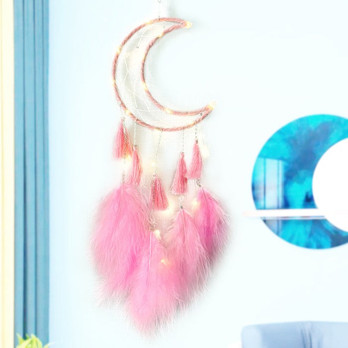 Wholesale Dream Catcher Feather Tassel Bedroom Ornament MOQ≥2 JDC-DC-MYing042