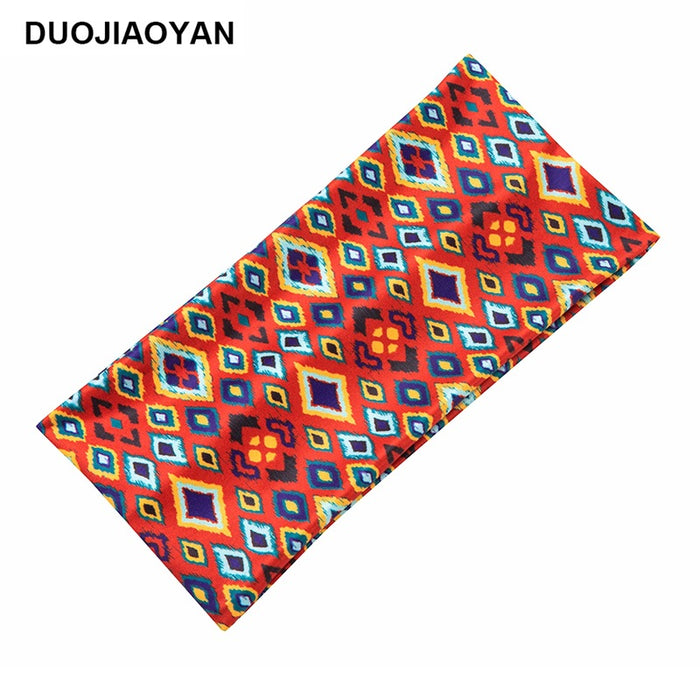 Patrón de estilo étnico de la diadema estirado al por mayor Patrón de cabello lateral MOQ≥3 JDC-HD-JIAOY016