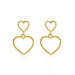 Jewelry Wholesalewholesale Heart Shaped Alloy earrings JDC-ES-D794 Earrings 晴雯 %variant_option1% %variant_option2% %variant_option3%  Factory Price JoyasDeChina Joyas De China