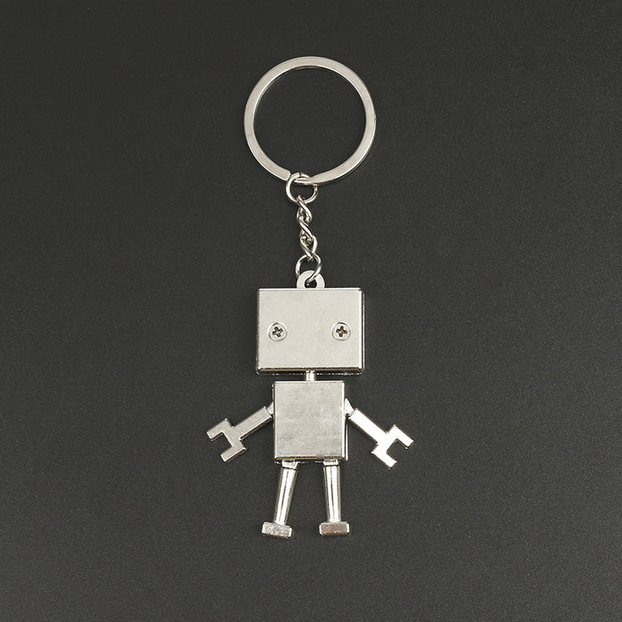 Manejo al por mayor Robot Robot Silver Carton Man JDC-KC-Mengo002