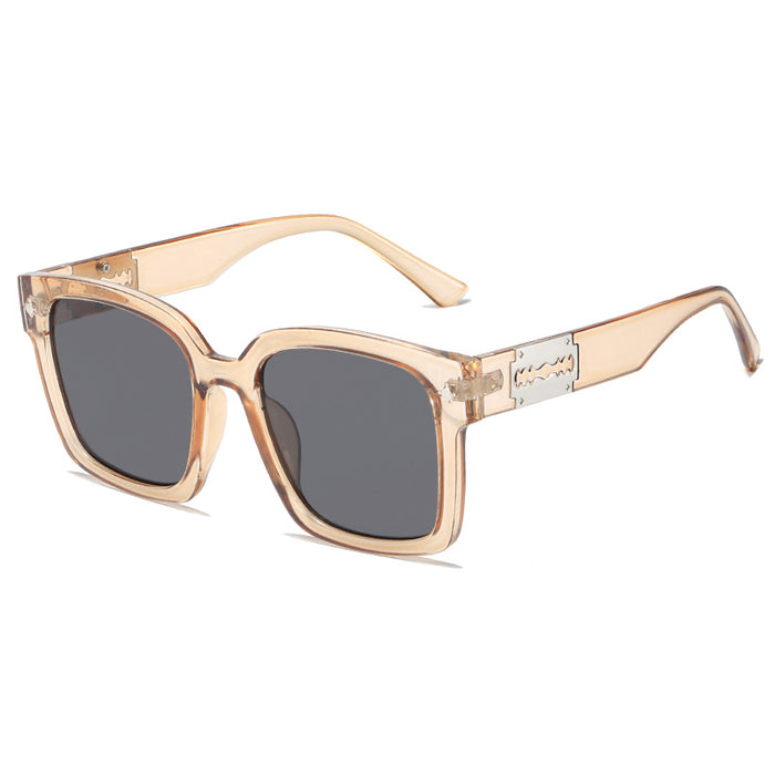 Wholesale Sunglasses PC Lens Plastic Frame MOQ≥2 JDC-SG-WNBK001