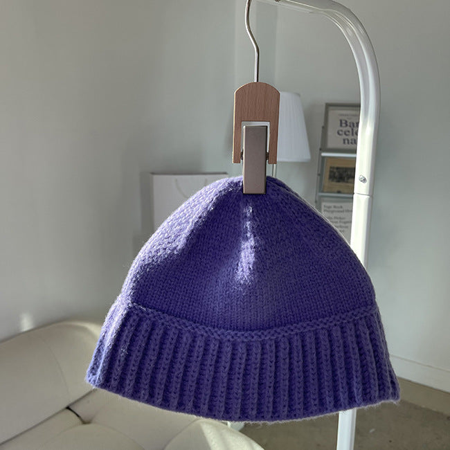 Wholesale Hat Wool Knitted Bucket Winter Hat MOQ≥2 JDC-FH-JIER028