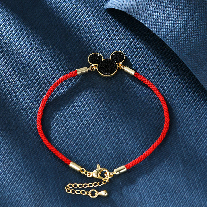 Wholesale Zodiac Red String Bracelet (M) JDC-BT-DiL003