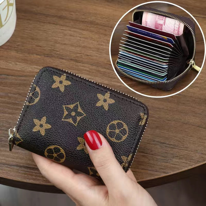 Wholesale Wallet PVC Exquisite Multi Card Slot High Capacity Bank Card Holder (F) MOQ≥3 JDC-WT-BDY001