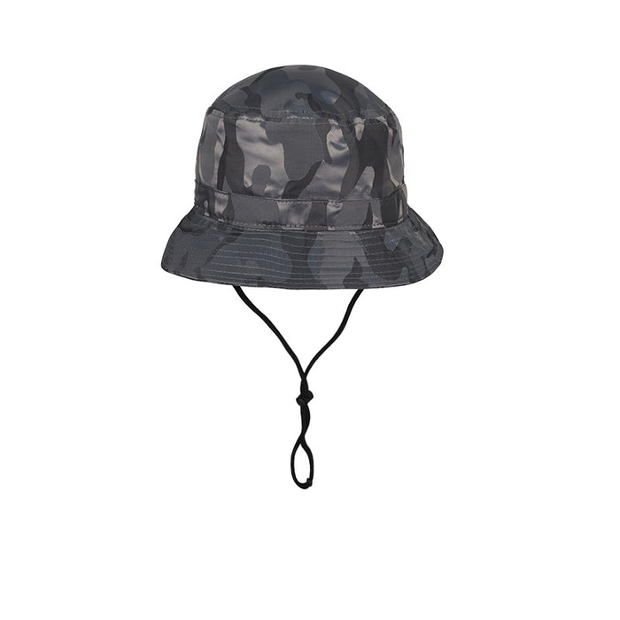 Wholesale Japanese Drawstring Solid Color Dome Bucket Hat MOQ≥3 JDC-FH-DMG002