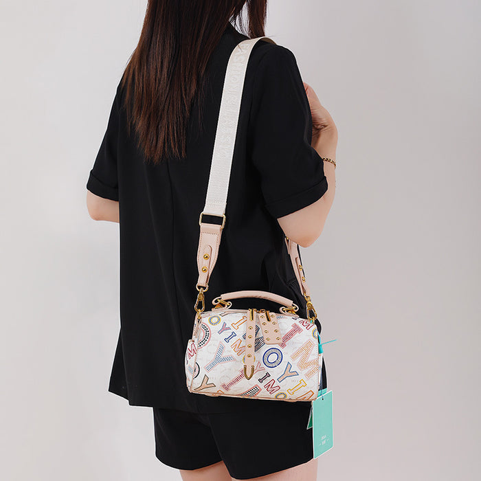 Wholesale high-value bags women's fashion shoulder handbags MOQ≥3 JDC-SD-Rongkun005