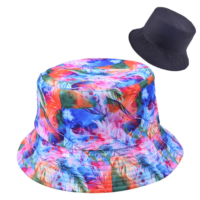 Sombrero de cubo de impresión vintage al por mayor Sunshade MOQ≥2 JDC-FH-WENR019