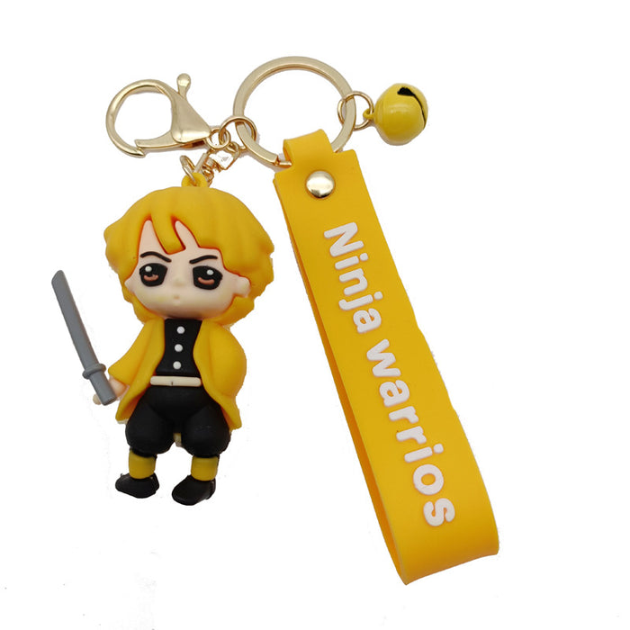 Wholesale keychain car key chain cartoon anime doll bag pendant MOQ≥2 JDC-KC-YYi002