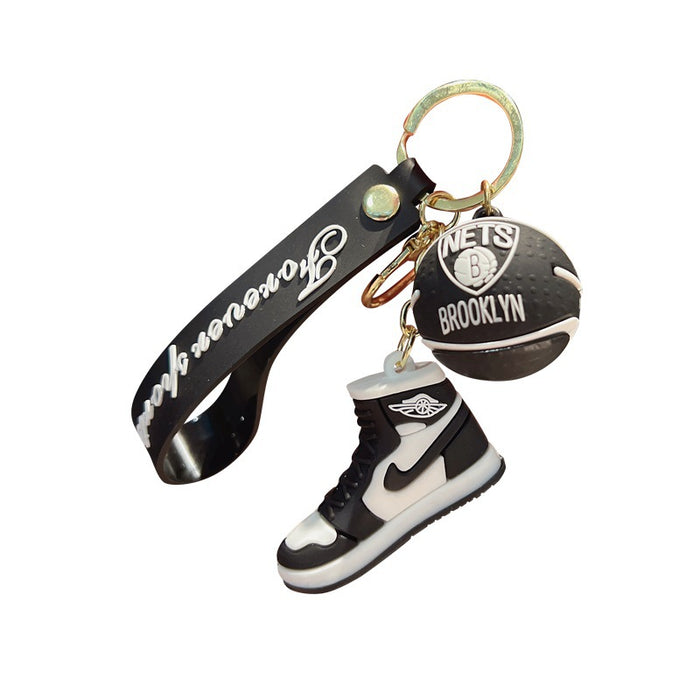 Keychains al por mayor PVC Hardware Sneakers Cartoon Cute JDC-KC-AOLONG033