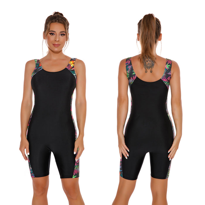 Wholesale Surfwear Vest One Piece Polyester Swimwear JDC-SW-Relang005