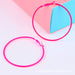 Jewelry WholesaleWholesale Spray Paint Candy Fifteen Colors Big Circle Earrings JDC-ES-DUAI008 Earrings 渡爱 %variant_option1% %variant_option2% %variant_option3%  Factory Price JoyasDeChina Joyas De China